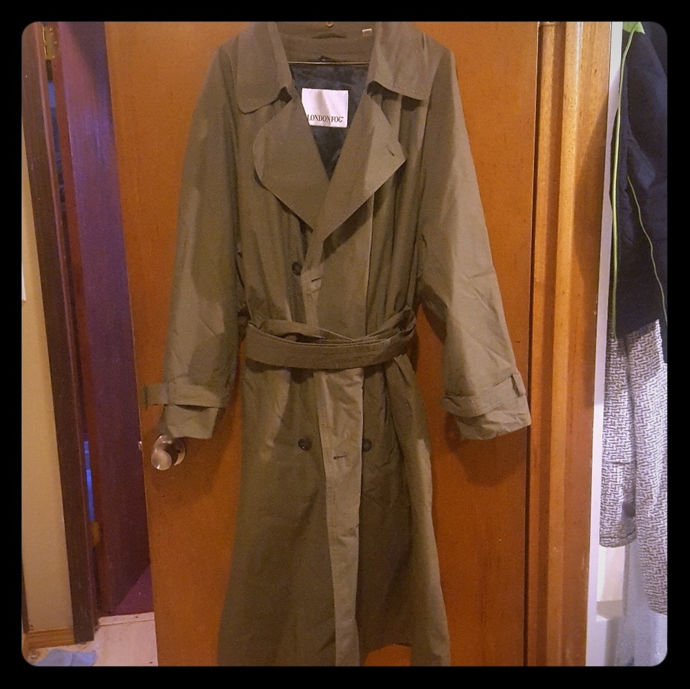 London Fog Belted Trench Coat